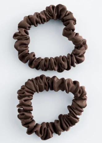 Duo Silk Scrunchie Set