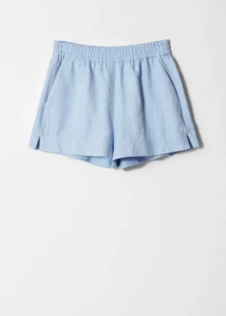Jacquard-shorts med elastisk linning