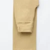 Jeans med folddetaljer