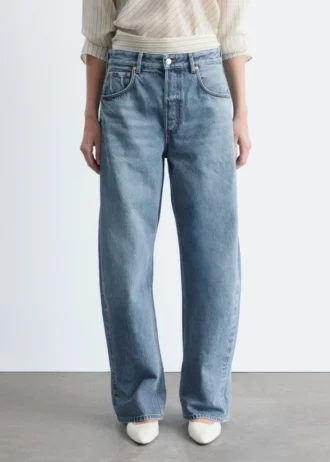 Jeans med utvidet ben