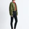 Jersey-leggings med pintuck