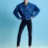 Jersey-leggings med pintuck