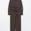 Jumpsuit med belte