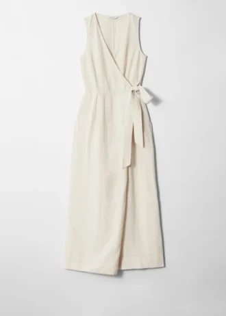Jumpsuit med krysset front