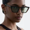 Kantete Cat Eye-solbriller Kantete Cat Eye-solbriller