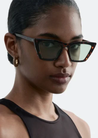 Kantete Cat Eye-solbriller