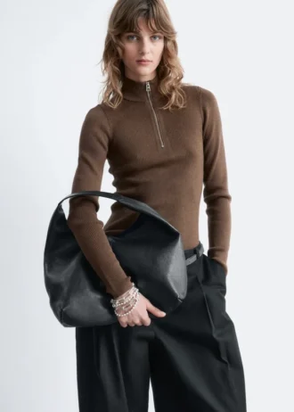 Klassisk skinn Tote bag