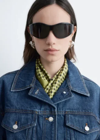 Kort denimjakke