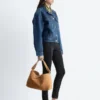 Kort denimjakke