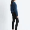 Kort denimjakke