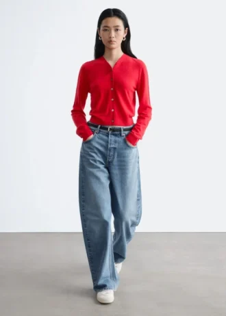 Kort kashmir-Cardigan