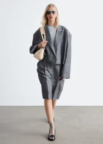 Kort oversized blazer