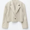 Kort oversized blazer
