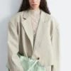 Kort oversized blazer
