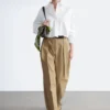 Kort oversized bomullsskjorte