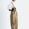 Kort oversized bomullsskjorte