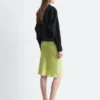 Kort oversized bomullsskjorte
