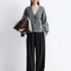 Kort strikket cardigan Kort strikket cardigan