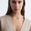 Kort strikket cardigan Kort strikket cardigan