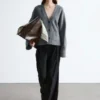 Kort strikket cardigan Kort strikket cardigan