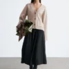 Kort strikket cardigan Kort strikket cardigan