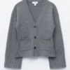 Kort strikket cardigan Kort strikket cardigan