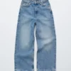 Korte jeans med vide jeans Korte jeans med vide jeans