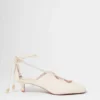 Lace-Up Leather Pumps Lace-Up Leather Pumps