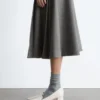 Lær Loafer Pumps