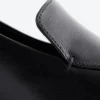 Lær Loafer Pumps