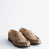 Lærpennyloafers