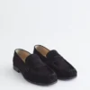 Lærpennyloafers