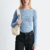 Langermet jersey-top