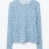 Langermet jersey-top