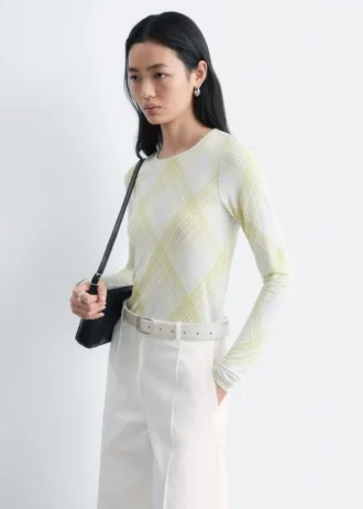 Langermet jersey-top