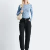 Langermet jersey-top