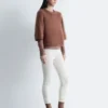 Leggings i pointelle-strikk