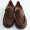 Loafers med myk hæl Loafers med myk hæl