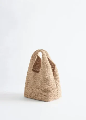Mini-veske av papirstrå