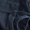 Miniskjørt i denim med bånddetaljer Miniskjørt i denim med bånddetaljer
