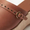 Mules med plattform i semsket skinn Mules med plattform i semsket skinn