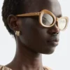 Ovale solbriller i cat-eye-stil Ovale solbriller i cat-eye-stil