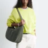 Oversized bomulls-jersey-genser