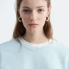 Oversized bomulls-jersey-genser
