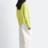 Oversized bomulls-jersey-genser