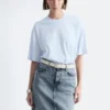 Oversized bomulls-T-skjorte Oversized bomulls-T-skjorte