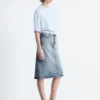 Oversized bomulls-T-skjorte Oversized bomulls-T-skjorte