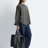 Oversized bomullsskjorte