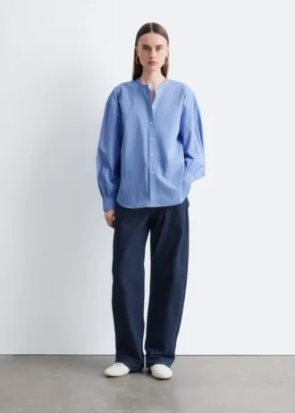 Oversized bomullsskjorte