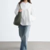 Oversized bomullsskjorte